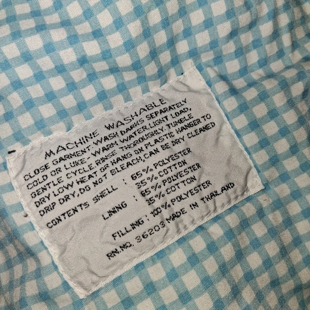 • Vintage Climate Control Quilted Winter Bunting Coverall • 0-6m